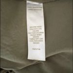 House of Harlow 1960 Cotton Eyelet Faux Button Front Dress in Olive. Size 10 Photo 9