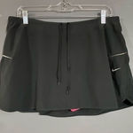 Nike  Grey Pink Dri Fit Drawstring Skort Size XL Photo 0