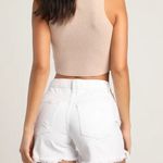 Free People Mid-Rise Distressed Shorts Photo 8