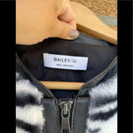 Bailey 44 zebra bomber jacket small Photo 1