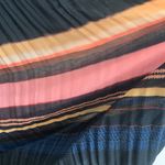 ALC Frank A.L.C. Everly Gown - Size 6 - Dark Navy Pleated Long Maxi Formal Dress Photo 5