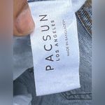 PacSun Eco Light Blue Raw Cut '90s Girlfriend Denim Shorts Photo 9