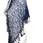 Very pretty lace vintage looking ( because I don’t know origin)shawl. Black Photo 3