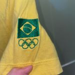 Nike Women's Yellow Brasil Short Sleeve Tee Photo 3