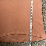 Seven7 🦋 Peach Waffle Knit Long Sleeve Shirt Top Blouse Casual Comfy Spring Small Photo 3