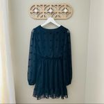DO+BE  Polkadot Long Sleeve Dress Black Sz Medium Photo 5
