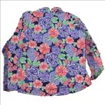 Ibkul long sleeve 1/4 zip mock neck Larisa navy golf top size XXL Green Photo 5