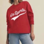 Favorite Daughter Vibrant Red Top (Go Sports) Size L Photo 0
