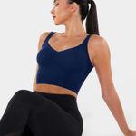 Fanka body sculpt bra tank top navy blue medium Photo 0