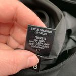 T Tahari Womens Midi Skirt Bramble Ruffle Hem Tulle Trim Career Black Size 4 Photo 13