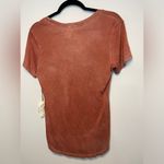 Cotton Citizen NWT Horseshoe Neckline Red Rock Tee Sz S Seasonal Color Sold Out Photo 4