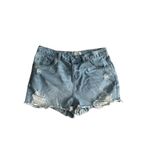 Refuge  Vintage High Rise Distressed Denim Jeans Shorts Size 9 Photo 5