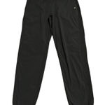 Hurley  Leggings Women's Size Medium Black Pocketed Track Pants Elastic Ankle Photo 0