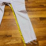 Levi's Levi’s 501 Womens 25 Light Purple Lilac Straight Frayed Rigid Jeans Denim Retro Photo 3