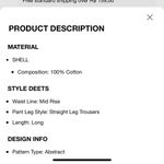 Cider  Brown Tie Dye Straight Leg Jeans Photo 3