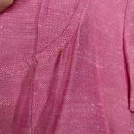 David Meister Pink Sheath Dress Women Sz 6 Short Sleeve Square Neck Feminine Photo 2