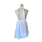 Aerie NWOT  white eyelet dress crossover or halter 2 in one dress Photo 7