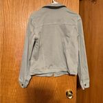 EXPRESS Green  denim jacket Photo 1