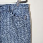 Blue Print Denim Pedal Pushers Size 16 Bandolino Brady Shorts Photo 5