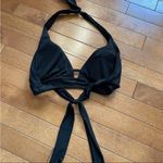 black bikini tie top, women’s size small! Photo 1
