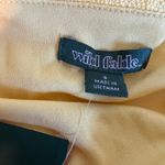 Wild Fable Women's Yellow Flutter Short Sleeve Fly Away Top - Size Small - NWT Photo 1
