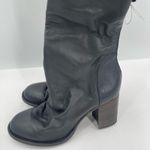 Free People Elle Boots Size 41/10 Slouchy Leather Block Heel NWT/Box Boho Zipper Photo 15
