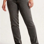 Abercrombie & Fitch Women's Ultra High Rise Straight Jeans Faded Black Size 6 Photo 0
