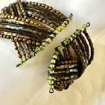 Beaded wrap open cuff bracelet Photo 3