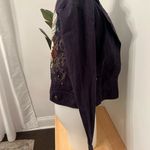 None Women's embroidery unicorn jacket Photo 3