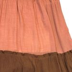 BLUE PEPPER long maxi dress size large gauze adjustable straps flowy lined Photo 2