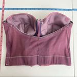 Cupid 40C American VINTAGE 90s Purple Hand Dyed Elastic Pullover Bustier Size undefined Photo 4