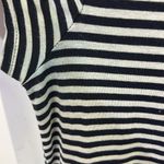 Elie McCarthy Tshirt Pocket Tee Short Sleeve Striped Dress Womens Medium Blue Photo 10