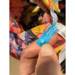 Allihop Floral Print Plunge One Piece Swimsuit Medium Black Pink Yellow Photo 4