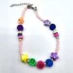 Bauble Bar Bead Elastic Fashion Jewelry Bracelet NWT Photo 0