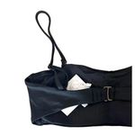 ANDIE NWT  Swim The Bora Bora Convertable Bikini Top Adjustable Straps M Black Photo 3