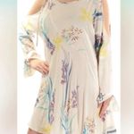 Free People | Clear Skies Floral Printed Cold Shoulders Tunic Dress Size XS Photo 3