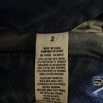 American Eagle Shortie‎ Denim Jean Shorts Cuffed Distressed Size 2 Blue Photo 7