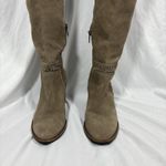 Vince Camuto Womens Sz 10 M Over The Knee Madolee Boot Foxy Taupe Suede 4" Heel Photo 2