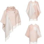 SOIA & KYO NWOT  Fringed Blanket Shawl / Wrap One Size Fits All Photo 8