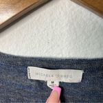 Micaela Greg Blue Wide Rib T Shirt Sweater Dress Midi Shirt Sleeve Womens Size M Size M Photo 7