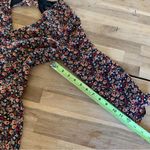 Topshop Floral Long Sleeve Dress With Back Cutout 4 Photo 6