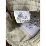 Disney Vintage  Mickey Mouse Baseball Cap 100% Cotton Embroidered Khaki 80's Photo 3