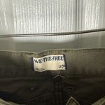 Free People  Good Luck Barrel Leg Pants in Olive Green 29 Photo 7