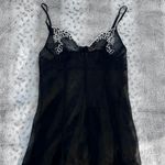 Tripp NYC Sheer Black Lace Babydoll Slip Dress Photo 0