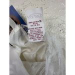 VTG Kayser Qayonara Teddy‎ Lingerie Bodysuit Lace Trim Ivory NWT Size 34 White Photo 3