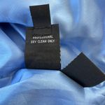 Vintage ‘00s Marsoni Periwinkle Beaded Bolero Evening Jacket Blue Size 10 Photo 6