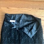 Answer Made in Korea Lace Scalloped Hem Black Pencil Mini Skirt Women’s Size S Photo 4