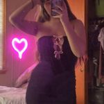 Motel Rocks Pink Bow Mini Dress Photo 0