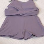 Halara Lilac Chocolate Mauve  Two In One Halter Dress Photo 2
