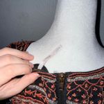 Free People  Aztec Bib Beaded Embroidered Dress Size Small Photo 3